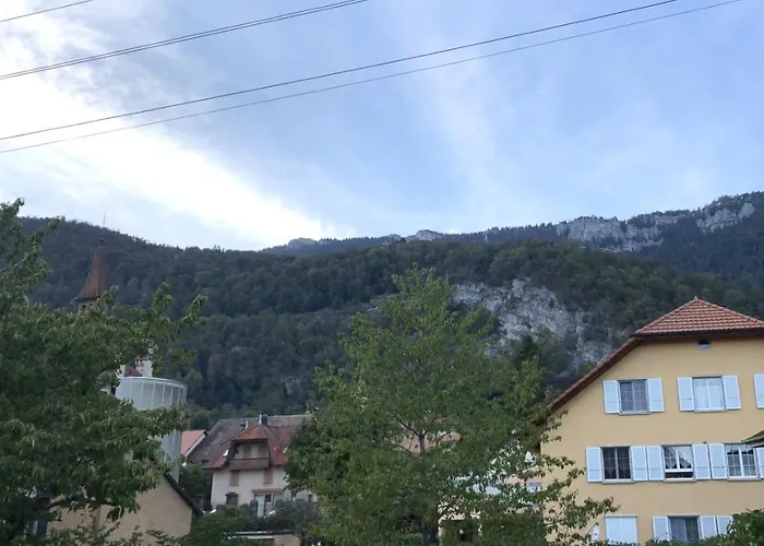 Appartement à L'étape Rêvée, Charme, Calme Et Nature Baulmes